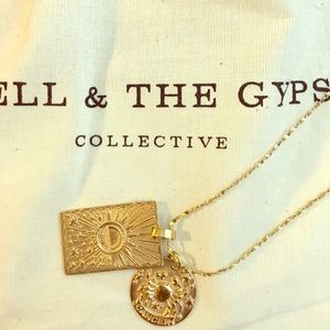 Stargazer Cancer zodiac Necklace! Worn once!